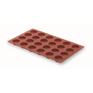 LACOR 66800 Halbkugelform für 24 Madeleine 1 | Langlebiges Profi-Utensil; entwickelt für optimale Leistung und schnelle, unkomplizierte Reinigung in der Spülmaschine