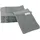 Waschhandschuh 16 x 21 cm grau 6 St.