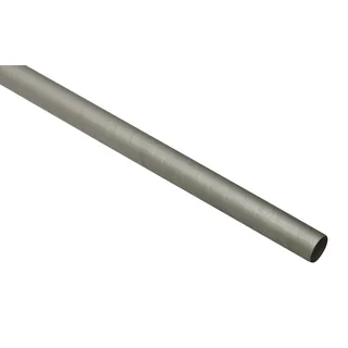 GARDINIA Vorhangstange Kira 1-läufig Ø 9 mm 200 cm Silber