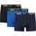 3PK blau/schwarz L
