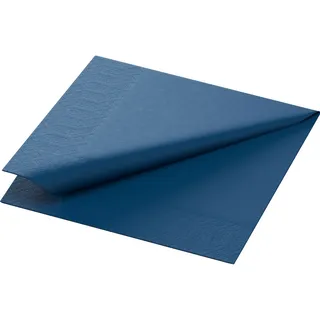 Duni 3 lg 1/4 Falz dunkelblau,