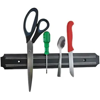 Iso Trade Messerhalter Magnetleiste Magnetschiene 32,5cm Stabiler Halt Universal Messerhalterung zur Wandmontage Messer 1590