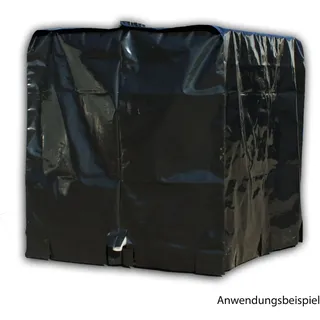 stabilo-sanitär Abdeckplane 120 x 100 x 116 cm Schwarz
