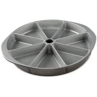 Nordic Ware Scottish Scone & Cornbread Pan, black