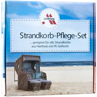 deVries Strandkorb Pflege- und Reinigungsset für Strandkörbe