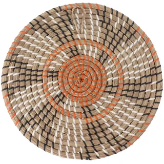 Tischdecke Im Skandinavischen Flechtstil, Innovatives Rundes Design Für Tisch Oder Wand, 30 Cm Durchmesser