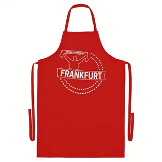 multifanshop Grillschürze - Frankfurt - Meine Fankurve - Druck weiß - Schürze