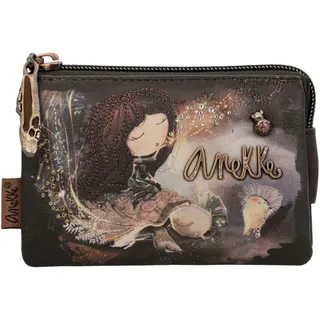 Dreamverse kleine Geldbörse mit mehreren Fächern, Maße: 12/8/4 cm, Zubehör und Accessoires für Damen, Mehrfarbig