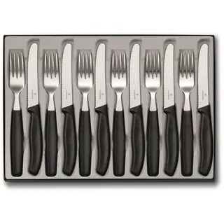 Victorinox Tafelbesteck 12-tlg. schwarz (6.7833.12)