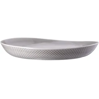 Rosenthal Junto Pearl Grey Teller tief 33 cm