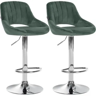 CLP Barhocker Milet 47 x 85 x 48 cm Grün