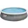 Aufstellpool ⌀ 457 x 107 cm Grau inkl. Filterpumpe