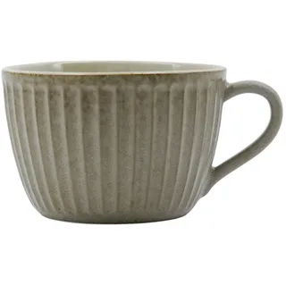 House Doctor Pleat Tasse 0,3 l Grau/Braun
