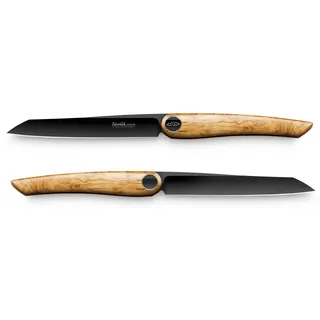 Nesmuk JANUS Steakmesser, 2er-Set Olivenholz