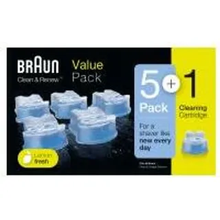 Braun Reinigungskartuschen Clean & Renew CCR 5 + 1 St.