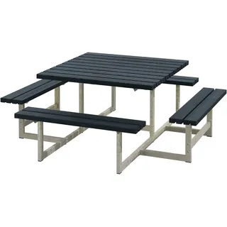 Plus Picnic 200 x 200 x 73 cm Schwarz
