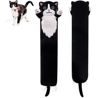 MUFEIRUO Lange Katze Kuscheltier Katzen Plüsch Spielzeug, Lange Katzen Kissen Plüschtiere, Kawaii große süße Cat Plüsch Sofakissen Geschenke für Freunde Kinder