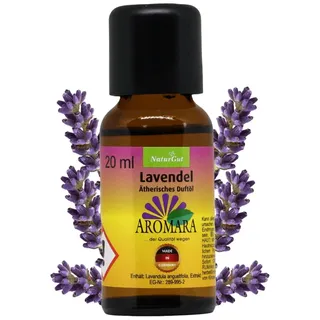 AROMARA Ätherisches Duftöl Lavendel/Lavandula angustifolia 20ml reine ätherische Öle für Duftlampe Raumduft Aromatherapie
