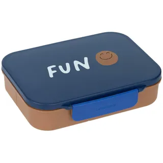 Lässig Brotdose Kinder Bento Lunchbox Little Gang Smile Navy