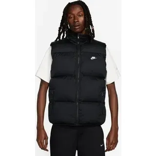 NIKE Herren Weste M NK CLUB PUFFER VEST, Größe L in Weiß Weiß