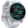 43 mm steinweiss / silber mit QuickFit Silikon-Armband 20 mm