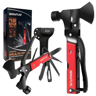 GIRIAITUS 18in1 Multi Tool Axt mit Hammer