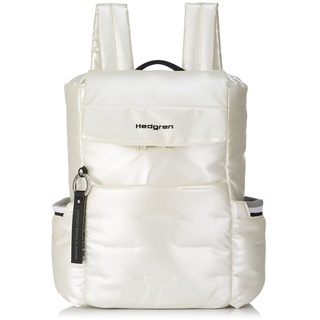 Hedgren Cocoon Billowy Backpack With Flap Pearly White