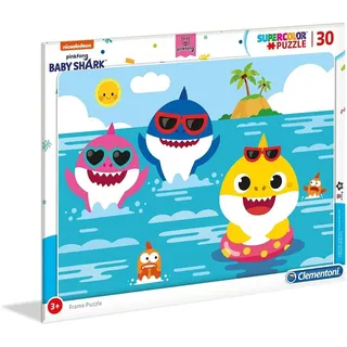 Clementoni RahmenPuzzle g Baby Shark (30 Teile)