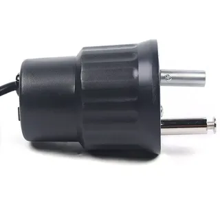 Grillmotor Grill Motor für Spießdreher BBQ motor Mangal Mit Zubehör Barbecue Rotator Elektrische Maschine Outdoor Werkzeug Elektro Grillspieß Spanferkel Gasgrill 220V Zubehör 1 U/min