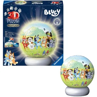 Ravensburger 3D Puzzle-Ball Nachtlicht Bluey
