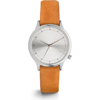 Komono Damenarmbanduhr Estelle KOMW2461 Ochre mit minimalistischer Eleganz und hochwertigem Lederarmband - Braun