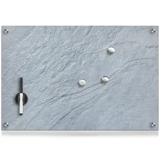 Zeller Memoboard 'Schiefer' grau 60 x 40 x 1,9 cm
