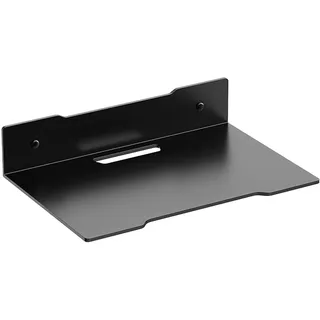 Metall Router Rack Mit Starker Tragfähigkeit, Wandablage Für Set-Top-Box, Router & Konsolen | Kratzfest Multimedia Wandregal Für TV Box, Kabel-Boxen, Hi-Fi Receiver, DVD-Player