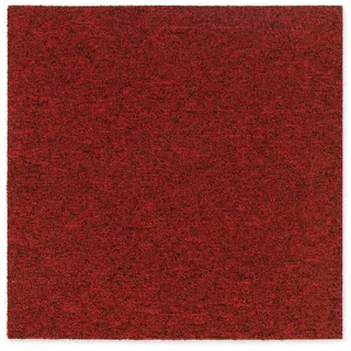 Karat Teppichfliesen Moscow Selbstliegend 50 x 50 cm Rot