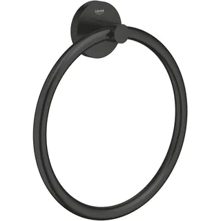 Grohe Start Handtuchring ohne Bohren Schwarz 411742430