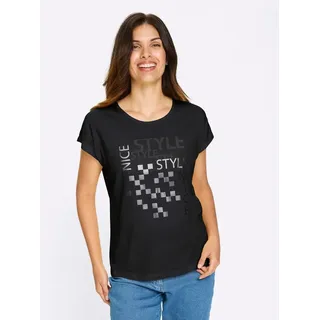 Sieh an! T-Shirt Schwarz 52
