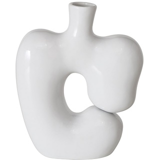 Boltze Vase "Caileen" in Creme - (H)25 cm