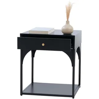 MCW Nachtschrank O88 43 x 41 x 50 cm Schwarz