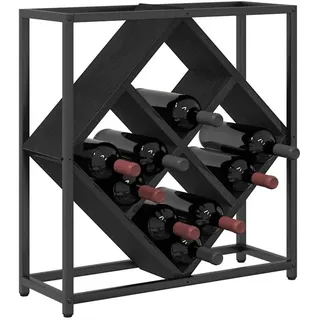 vidaXL Weinregal 51 x 18 x 52,5 cm Braun