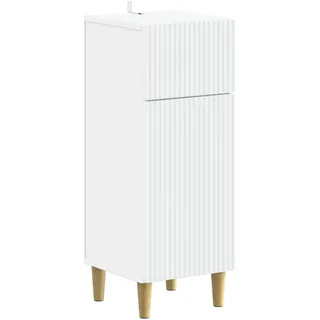 vidaXL ARNHEM Badezimmeraufbewahrung 30 x 80 x 31 cm Weiß