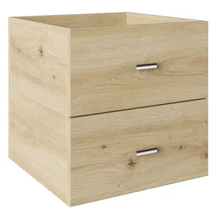 PHOENIX Schubladencontainer Raumteiler-Erweiterungsset BxHxL: 34,1 x 34,1 x 33,4 cm, Holz - beige