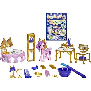 My Little Pony – Eine Neue Generation Prinzessinnen Zimmer Prinzessin Pipp Petals, 7,5 cm großes Pony, Wasserenthüllung