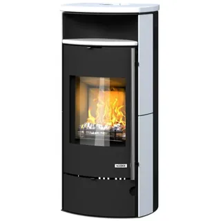 Accente Kaminofen Casablanca Sandstein weiß deluxe 7 kW