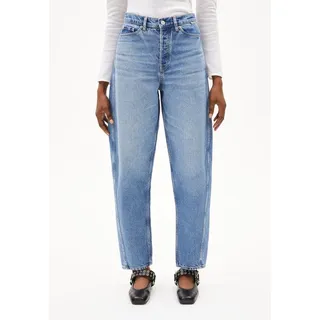 ARMEDANGELS Damen Barrel Jeans recycelte Baumwolle BAARELL Loose Fit Crunchy 25/32 - 25W / 32L