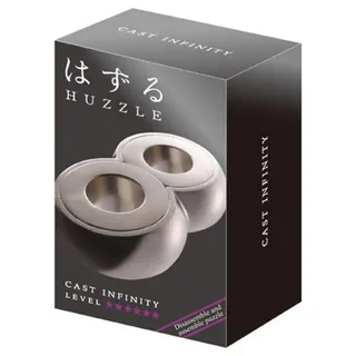 Huzzle Cast Infinity - Hochwertiges Metallpuzzle