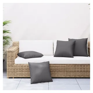 vidaXL Sofakissen 40 x 40 cm Anthrazit