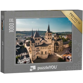 puzzleYOU Puzzle Kirche in Trier, Rheinland-Pfalz, Deutschland, 1000 Puzzleteile, puzzleYOU-Kollektionen Trier