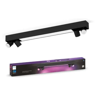 Philips Hue White & Color Ambiance Centris Deckenleuchte schwarz
