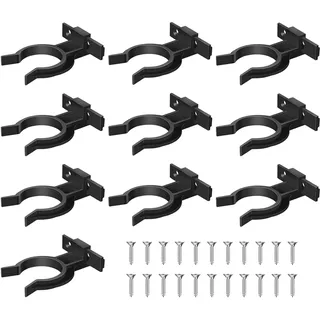 FENGCHUANG Sockelleisten Clips mit 22 Schrauben 10 Stück, 32-36mm Küchensockel Defestigung Verstellbar, für Sofa Tisch Schränke Bett TV Möbel