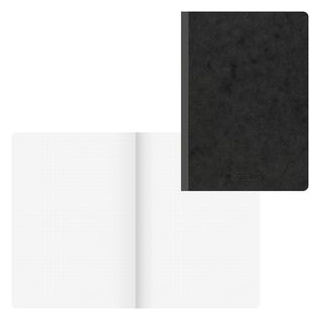 Brunnen Notizbuch FACT!plus, 104357390, A5, 96 Blatt, schwarz, Softcover, dotted